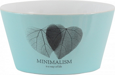 Салатник Minimalism 480 мл синий (HTK-018) Limited Edition