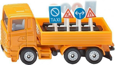 Модель Siku 1:55 вантажівка з дорожніми знаками 1322 6320730