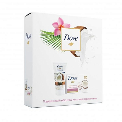 Подарочный набор для женщин для женщин Dove Кокосовое удовольствие