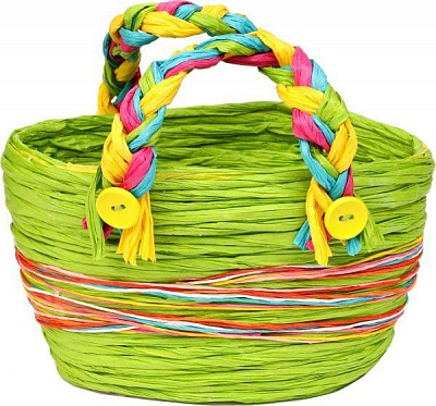 Кошик декоративний весняний 19х14 см