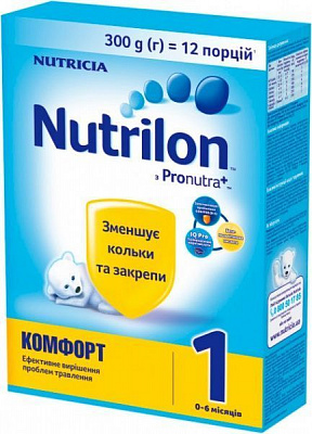 Суха суміш Nutrilon Комфорт 1 300 г