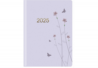 Щоденник датований Economix A5 2025 E21851 жовтий