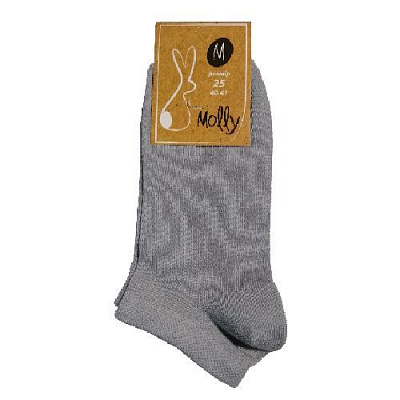 Носки мужские Молли спортивные р. 27 серый меланж 1 пар 