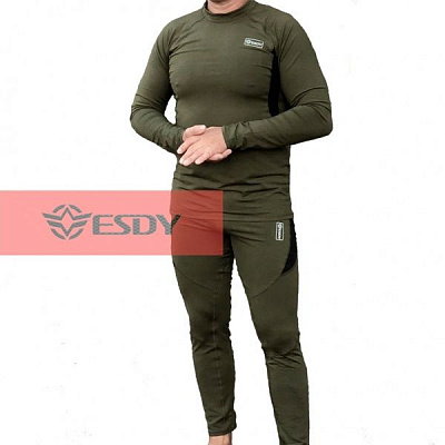 Термобелье ESDY Быстросохнущее XXL зеленый