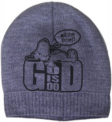 Шапочка детская для девочки Kraft+ 4417 р.50-52 сине-серый 