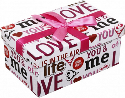 Коробка подарочная Art studio of happiness GS11715 21x13,5x9,5 см