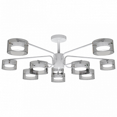 Люстра потолочная Hopfen STARK FJORD-GX-10 WH 10xGX53 белый