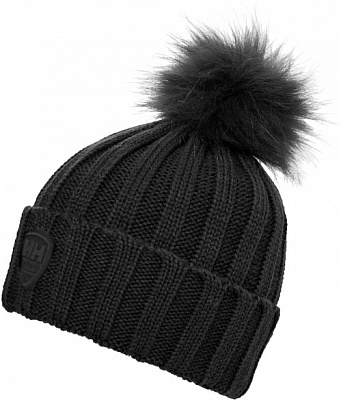Шапка Helly Hansen W LIMELIGHT BEANIE 67156-990 OS черный