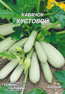 Насіння Семена Украины Кабачок Кущовий 20г