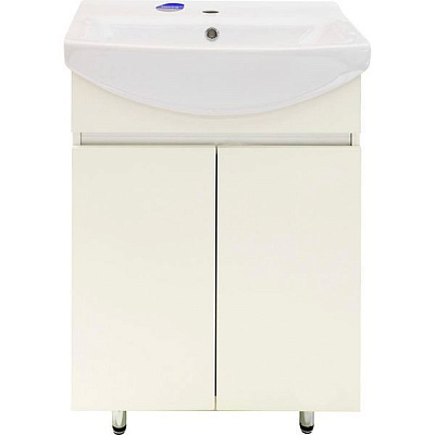 Тумба напольная Грейд Агата 55 бежевая под умывальник Cersania 55