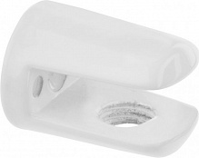 Тримач для полиць  REI 86Wh 4-6 мм білий