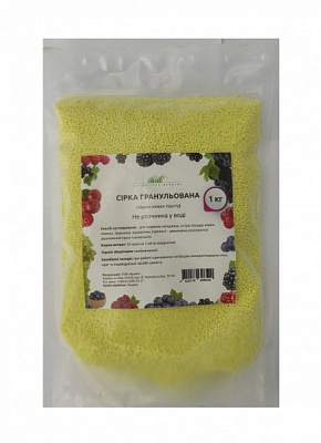 Удобрение минеральное Професійне добриво Сера гранулированная 1 кг
