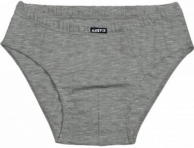 Трусы для мальчиков KOSTA р.122–128 серый меланж 2465-10 