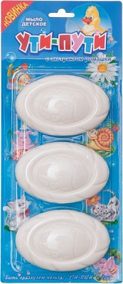 Мыло Уті-Путі с экстрактом ромашки 240 г 3 шт./уп.