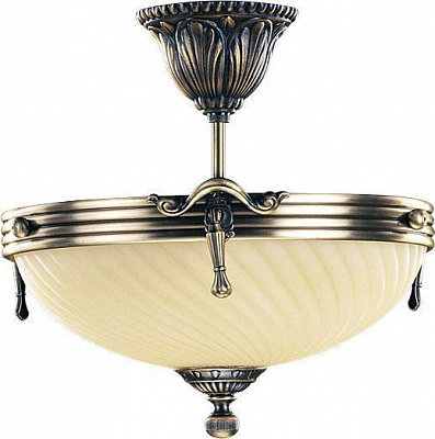 Люстра потолочная Bussy 0253-52-42 A 3x60 Вт E27 антик/ананас 