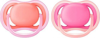 Пустышка Philips Avent Ultra-Air 6–18 мес. 2 шт. 8710103845409