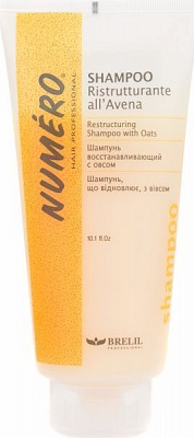 Шампунь Brelil Numero з екстрактом вівса 300 мл