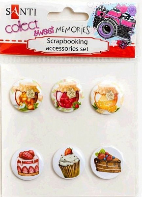 Набір скрап-фішки №4 6 шт.