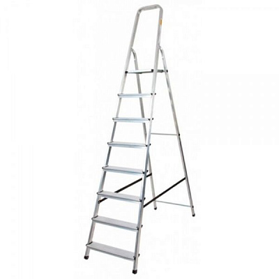 Драбина алюмінієва 8 сходинок BAULICH