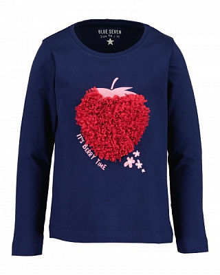 Футболка для девочек Blue Seven р.110 темно-синий 714520 X_564_р.110 