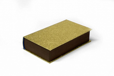  Шкатулка-книга для денег CooverBox 19,8*12 см золото CooverBox