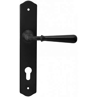 Ручка на планці  BRUNO EX 102 PZ 85 мм чорний