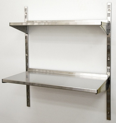 Полиця збірна на 2 рівні Tehma 600x300х500 мм нержавіюча сталь