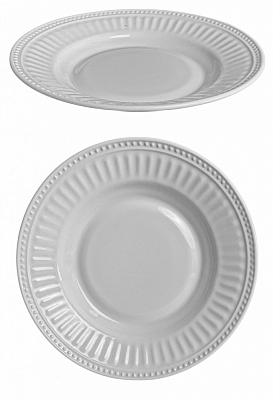 Тарелка для супа Vittora Blanco Retro 20,5 см