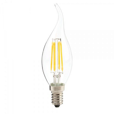 Лампа світлодіодна LightMaster FIL Deco CF37 4,5 Вт E14 2700 К 230 В LB-659