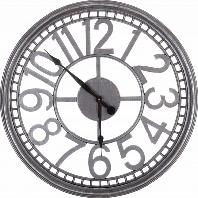 Часы настенные Shell (XYX 10952) 50x50x6 см серый