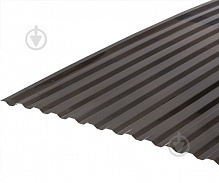 Гофрований монолітний полікарбонат Rodeca 0,8x2000x1040 мм бронза 