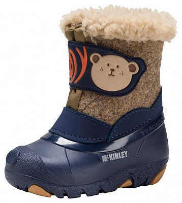 Ботинки McKinley Teddy II 270572-901522 р. 22 темно-синий