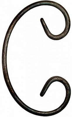 Завиток 95х65 мм 01.062