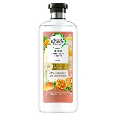 Шампунь Herbal Essences Белый грейпфрут и мята 400 мл