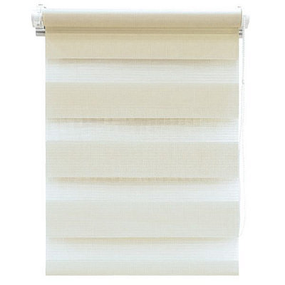 Ролета день-ночь Bella Vita В114 52x160 см кремовая 