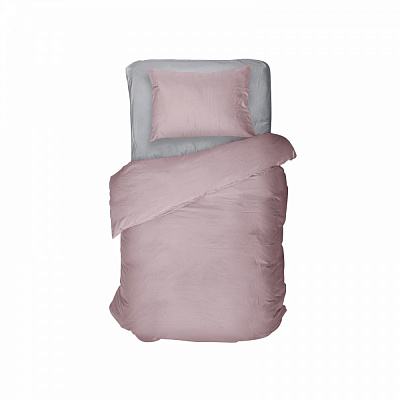 Комплект постельного белья Mono 1,5 поплин пудровый Luna