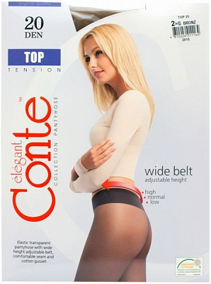 Колготки Conte TOP 20 den bronz р. 3 бронзовий
