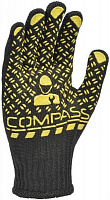 Перчатки Compass с покрытием ПВХ точка XL (10) 5705