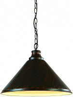 Підвіс Arte Lamp CONE 1xE27 коричневий A9330SP-1BR 