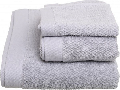 Рушник махровий Rice Silver 30x30 см сірий La Nuit