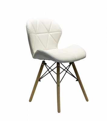 Стул обеденный Примтекс Плюс Roberto P-01 белый/бук