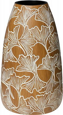 Ваза коричневая Forest 31 см