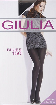 Колготки жіночі Giulia BLUES 3D 150 р. 2 nero 1 шт.