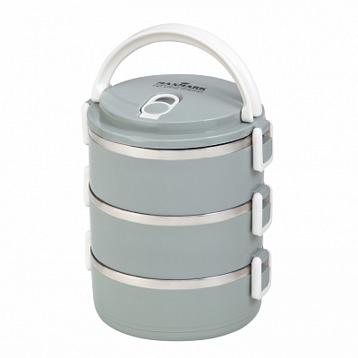 Контейнер для пищевых продуктов с крышкой Maxmark 2100 мл MK-LB02100