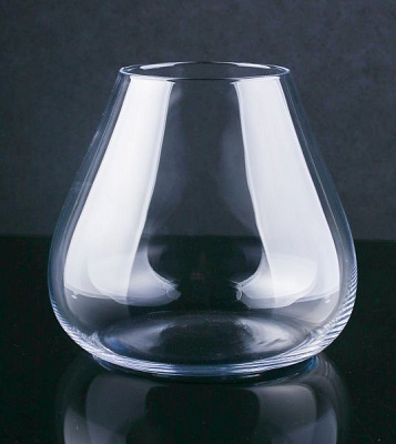 Ваза стеклянная 22х20 см