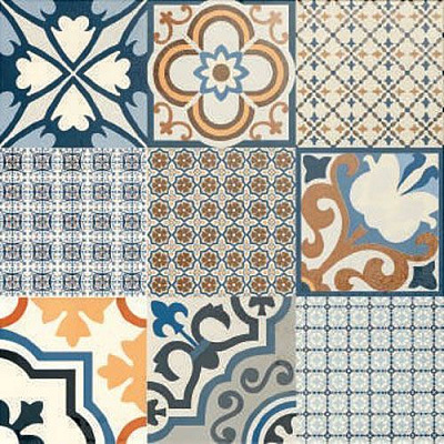 Плитка El Molino Логос Джэт Азул 60x60 . 