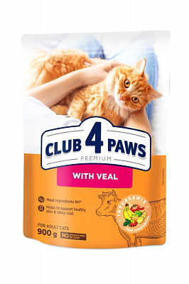 Корм сухий для котів Club 4 Paws Premium
