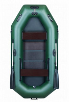 Лодка надувная Ладья гребний ЛТ-270ЕС зеленый