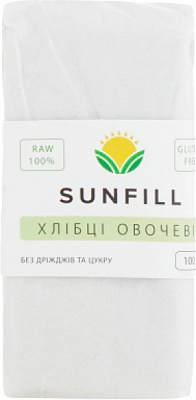 Хлібці Sunfill овочеві 100 г