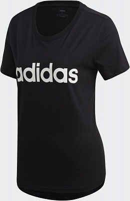Футболка Adidas W E LIN SLIM T DP2361 XS черный